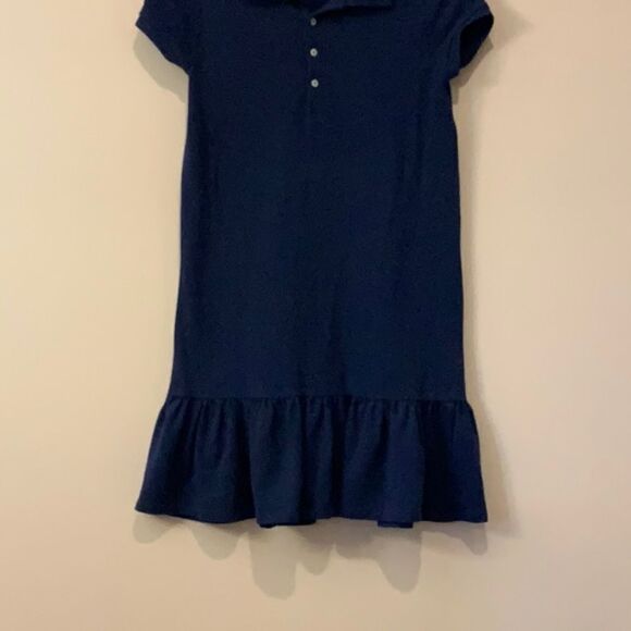 Polo by Ralph Lauren Drop Waist Dress L 12-14 - Picture 3 of 11